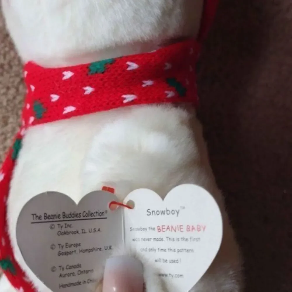 Snowboy‎ and Santa Beanie Buddies Set